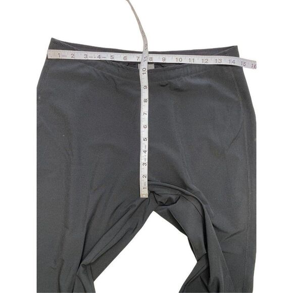 2 Nike Dri Fit Black Athletic Pants Zip Front Drawstring Straight Leg Small‎ - Picture 8 of 9